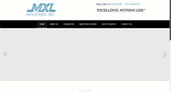 Desktop Screenshot of mxl-industries.com